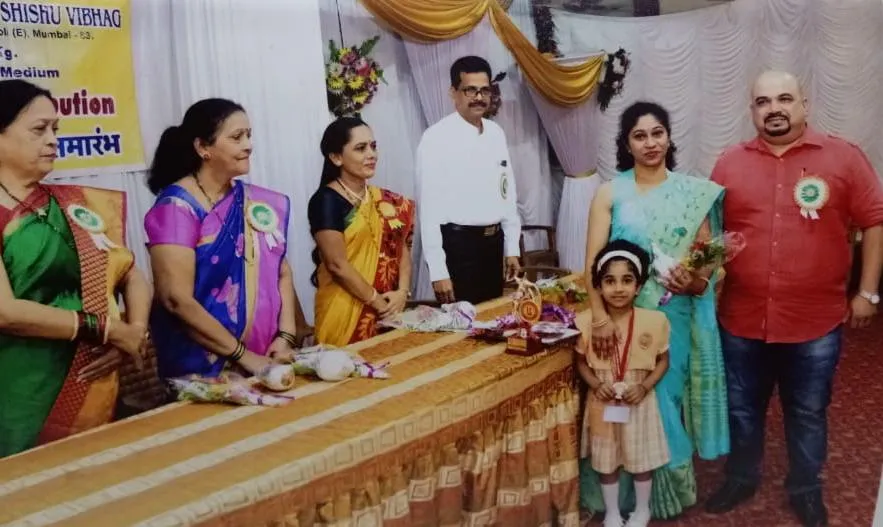 Consolation prize in Story telling competition, Manibhavan, Mumbai
